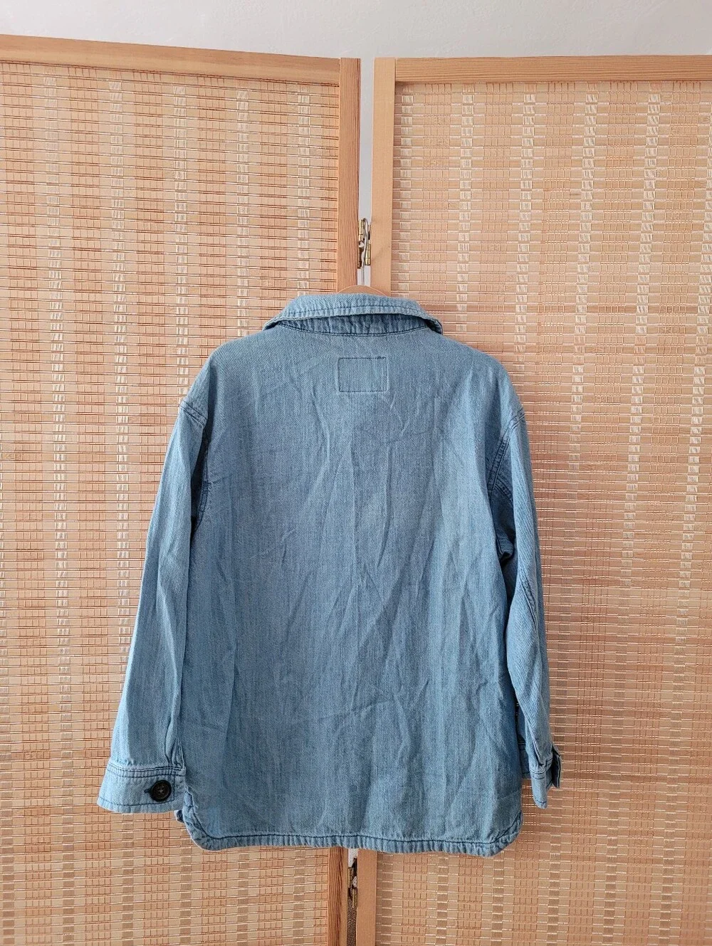 Old Navy Light Blue Kids' Denim Chore Jacket